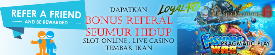 Bonus Referal Judi Online Loyal4d